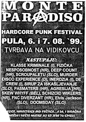 Pula 1999 flyer